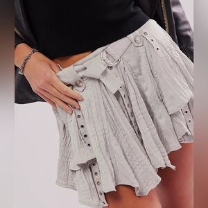Free People Rue Mini Skirt
